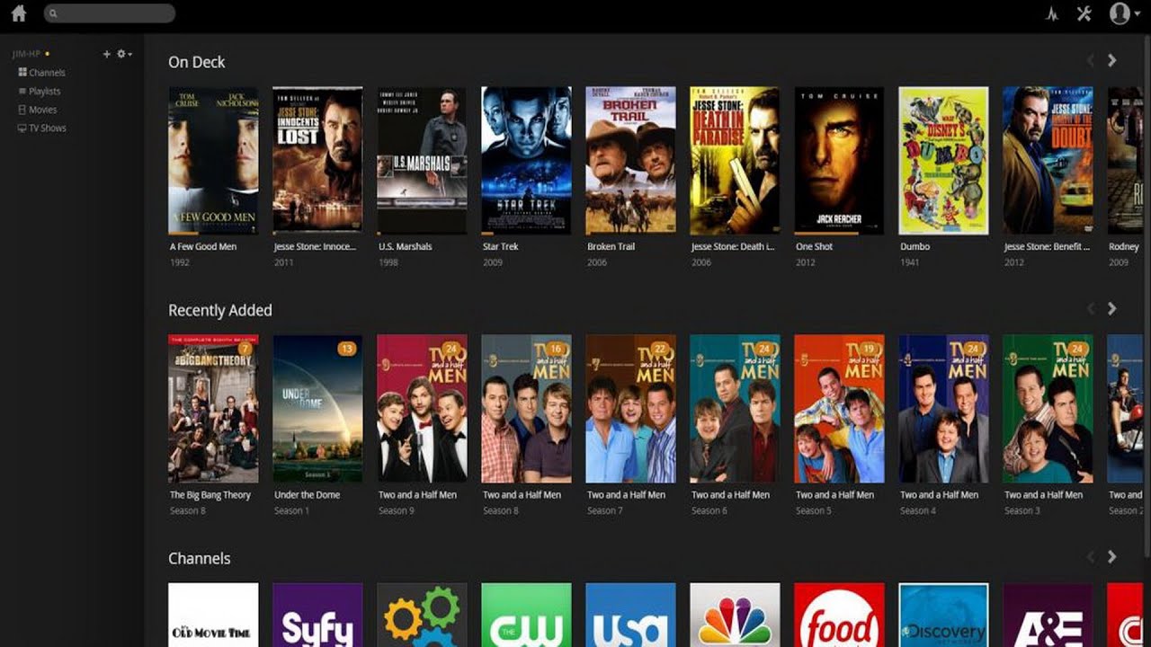 Plex manages your music, movies, photos and media.